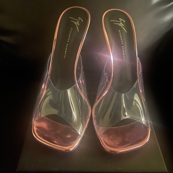Giuseppe zanoti metallic pink clear pump - Picture 4 of 7